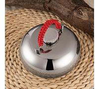 CUPLES Hot Water Bottle Bed Bottle Metal, Stainless Steel Hand Feet Warmer With Cover, 1L/1.5L/2.0L/3.0L, Portable Hot Water Bottle Thermos, With Funnel And Flannelette Bags (Size : 18cm(7.1in))