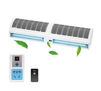 CUPLES Powerful Over Door Fan Air Curtains, Installed On The Door Low Noise Machi, 2 Kinds Of Wind Speed, Adjustable Wind Direction, 0.6M 0.9M 1.0M 1.2M 1.5M (Size : 90cm)