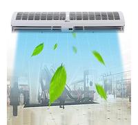 CUPLES Wall-mounted Air Curtain, 2 Kinds Of Wind Speed, Adjustable Wind Direction, Powerful Over Door Fan Air Curtains, Natural Wind, 60cm~150cm (Size : 90cm)