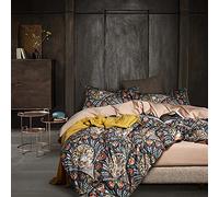 Cupocupa Duvet Cover King Size Set Boho Floral Pattern King Duvet Cover Set for King Size Bed Vintage Soft Bedding Leaf Print Paisley Duvet Cover with Pillowcases