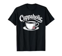 Cuppaholic Cuppa Tea Funny British Tea Pun T-Shirt