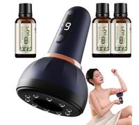Cupping Device, Electric Vacuum Massager, 9 Vibration Modes Thighs, Abdomen, Neck, Back, and Buttocks, Therapeutic Massage for Muscle Relief, Relaxation, and Recovery