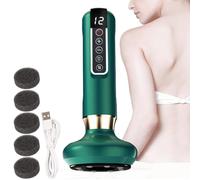 Cupping Device, Intelligent Cupping Set, Cellulite Massager Tool with 12 Temperature Levels, Vacuum Device Abdomen, Arm, Leg, Waist, Hip