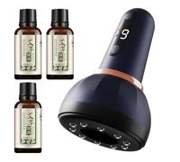 Cupping Machine,Electric Cupping Massager | 9 Modes Vibration Scraping Tool for Men, Women, Neck, Shoulder, Abdomen, Thighs, Buttocks