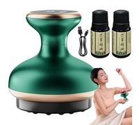 Cupping Massager - Electric Cellulite Massage Tool, 9 Level Adjustable Suction with Bearable Heat, Reliable Smart Muscle Recovery | Body Sculpting Tool for Abdomen, Buttocks, Thighs, Neck & Back Care