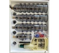 Cupping Set, x 32 Professional Chinese Acupoint Cupping Set for Muscle, Nerve, Joint Pain Relief