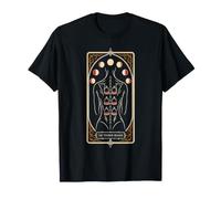 Cupping Therapy Tarot Card The Tension Reader Woman T-Shirt