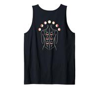 Cupping Therapy Woman Moon Phases Back Print Tank Top