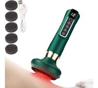 Cupping thrapy Device - Electric Massager, Smart Suction Tool, Body with Dynamic Vacuum | 12 Grade Temperature Cellulite Massager for Promoting Relaxation painn Reliefs Encouraging Blood