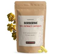 Cupplement Berberine 60 Capsules 98% Berberine Extract 500 mg per Capsule