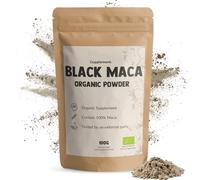 Cupplement Black Maca Powder Organic 100 gram - Organic & Pure - Black Maca Root from Peru - Testosterone, Energy, Libido & Recovery - Lab Tested -