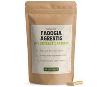 Cupplement Fadogia Agrestis Capsules 500 mg 60 Vegan Capsules - Testosterone, Libido, Muscle Recovery & Energy - Tongkat Ali Alternative - No Powder,