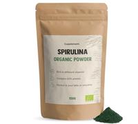 Cupplement Spirulina Powder 150 Gram Algae Organic - Free Scoops - No Tablets, Capsules or Flakes - Supplement - Superfood - Hawaii - Chlorella - Algae