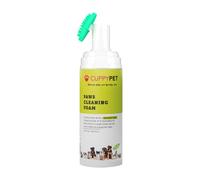 Cuppy Pet Paw Cleaning Foam for Dogs & Cats - Sulfate-Free, Hypoallergenic, Natural Formula with Pro Vitamin B5 - Deeply Cleans & Nourishes Sensitive Paws - 150ml Pet Safe Wash for Dirt & Odor Removal
