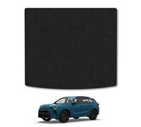 Cupra Terramar [Upper Boot] (2024+) Boot Liner Compatible with Mat Accessory Tailored Fit Protector Anti-Slip Durable Custom Fit Dog Friendly Black Trim Binding Easy-Clean All-Weather Dirt Guard