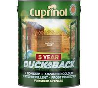 Cuprinol 5 Litre, 5 Year Ducksback Colours Autumn Gold