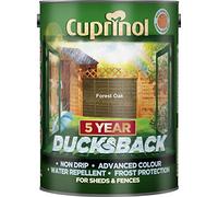 Cuprinol 5 Litre, 5 Year Ducksback Colours Forest Oak