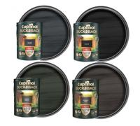 Cuprinol 5 Year Ducksback 5L Fence Shed Paint Silver Green Black Forest