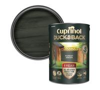 Cuprinol 5092438 Ducksback 5 Year Waterproof for Sheds & Fences Forest Green 5 Litre