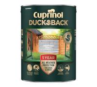 Cuprinol Ducksback Herring Grey Matt Arbours, Fencing, Gates, Sheds & Summerhouses, 5L