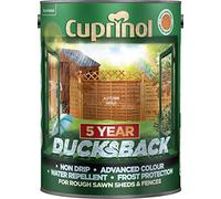 Cuprinol 5 year Ducksback Shed & Fence Paint 5ltr - Autumn Gold