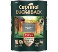Cuprinol 5 Year Ducksback Wood Treatment For Shed & Fences 5L - Delicate Pine