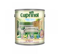 CUPRINOL GARDEN SHADES COUNTRY CREAM 2.5L PAINT WOOD PROTECTION 6 YEAR