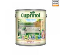CUPRINOL GARDEN SHADES COUNTRY CREAM 2.5L PAINT WOOD PROTECTION 6 YEAR