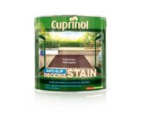 Cuprinol 2.5 Litres Anti Slip Decking Stain - American Mahogany