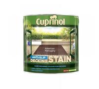 Cuprinol 5092615 Anti-Slip Decking Stain American Mahogany 2.5 Litre