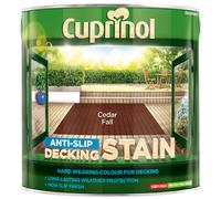 Cuprinol 2.5L Anti Slip Decking Stain Cedar Fall