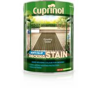 Cuprinol 5097039 Anti-Slip Decking Stain Exterior Woodcare, Country Cedar