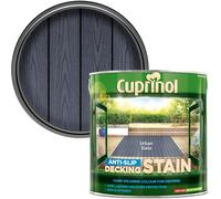 Cuprinol 5122407 UTDSUS25L Anti Slip Decking Stain Urban Slate 2.5 Litre