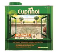 Cuprinol 5122410 UV Guard Decking Oil Natural 2.5 litre