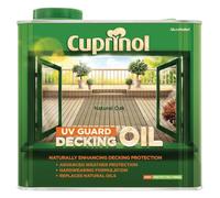 Cuprinol UV Guard Decking Oil - Natural Oak - 2.5L