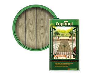 Cuprinol 5122415 Uv Guard Decking Oil_SML Exterior Woodcare, Natural Oak