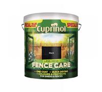 Cuprinol Fence Care LMFCBL6L – Less Mess, Black, 6 Litre