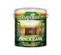Cuprinol LMFCRB6L 6 Litre Less Mess Fence Care - Rustic Brown