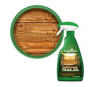 Cuprinol Teak Oil 5212378 - Natural Enhancing Exterior Woodcare, Clear, 5 ml