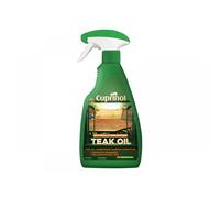 Cuprinol Teak Oil 5212378 - Natural Enhancing Exterior Woodcare, Clear, 5 ml