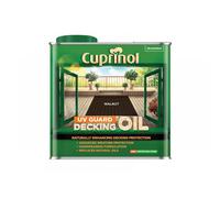 Cuprinol 5380729 Uv Guard Decking Oil Walnut 2.5 Litre