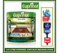 Cuprinol Anti Slip Decking Stain CEDAR FALL 2.5L