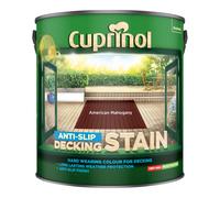 Cuprinol Anti-Slip Decking Stain 2.5ltr American Mahogany