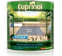 Cuprinol UTDSSB25L Anti Slip Decking Stain Silver Birch 2.5 Litre