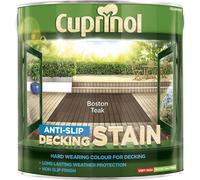 Cuprinol 5092617 Anti Slip Decking Stain Boston Teak 2.5 Litre