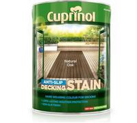 Cuprinol Anti-Slip Decking Stain 5L Natural Oak | Free UK Delivery
