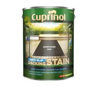 Cuprinol Anti-Slip Decking Stain 5ltr Hampshire Oak