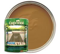 Cuprinol Decking Stain 5097039 – Anti-Slip Exterior Woodcare, Matt – Country Cedar 5L