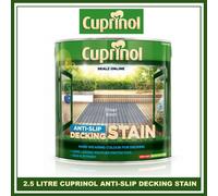Cuprinol UTDSSB25L Anti Slip Decking Stain Silver Birch 2.5 Litre