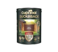 Cuprinol CUPDBRC5L 5 Year Ducksback Wood 5 Litre Rich Cedar